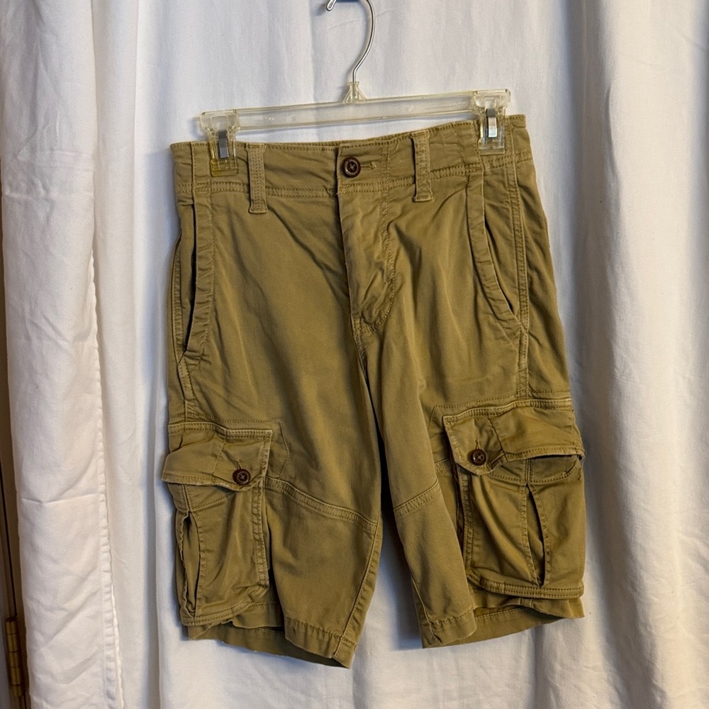 American Eagle Outfitters Khaki Cargo Shorts